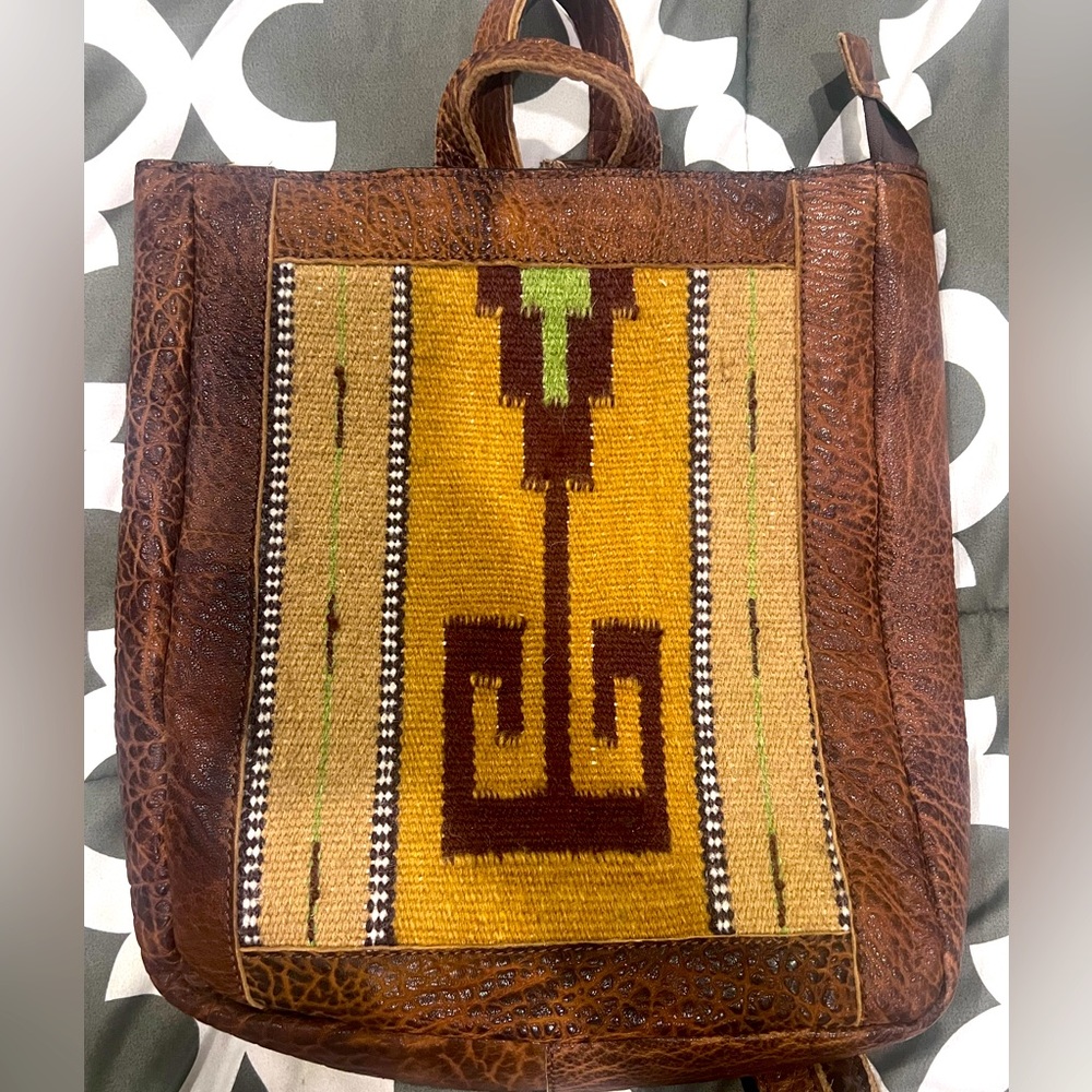 Used leather American Darling book-bag purse. Smoke free home.
